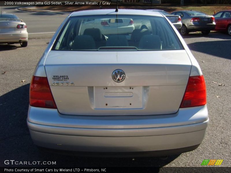 Silver Arrow Metallic / Gray 2000 Volkswagen Jetta GLS Sedan