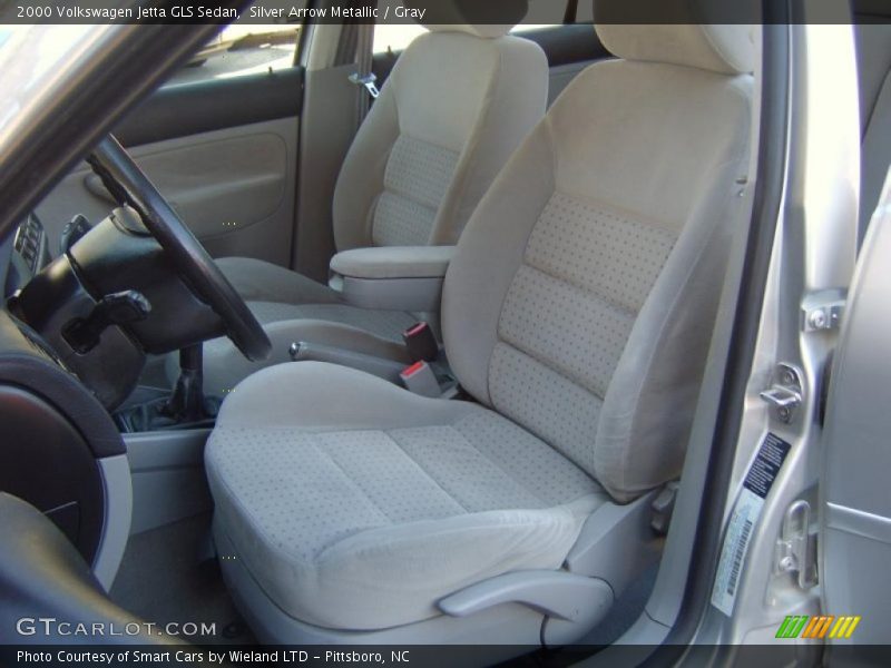 Silver Arrow Metallic / Gray 2000 Volkswagen Jetta GLS Sedan