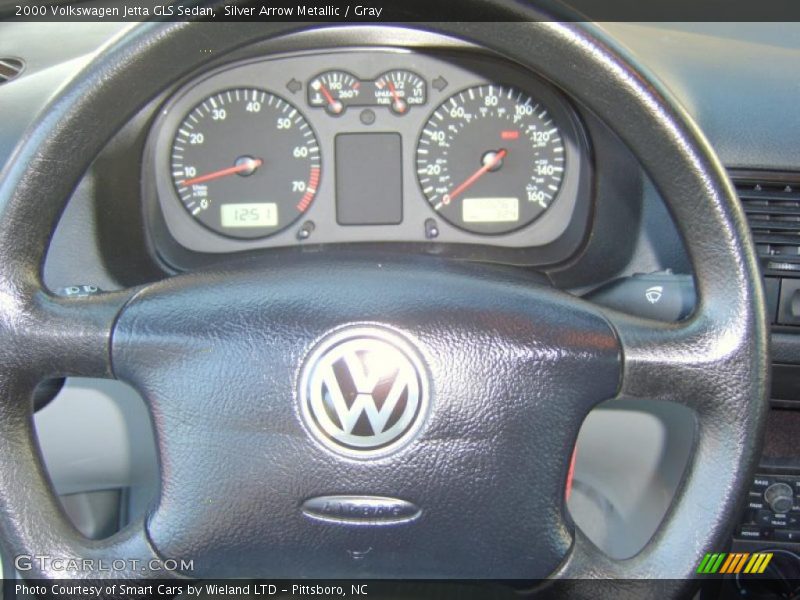 Silver Arrow Metallic / Gray 2000 Volkswagen Jetta GLS Sedan