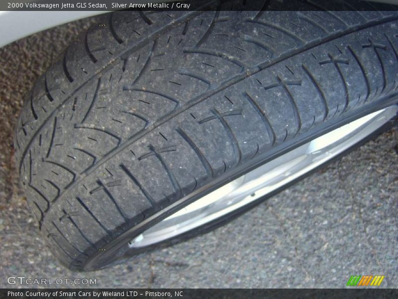 Silver Arrow Metallic / Gray 2000 Volkswagen Jetta GLS Sedan