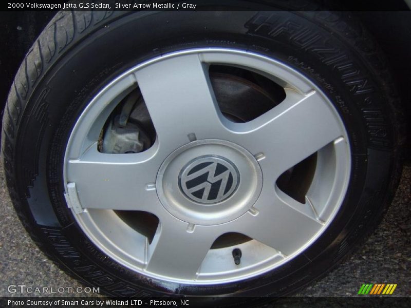 Silver Arrow Metallic / Gray 2000 Volkswagen Jetta GLS Sedan