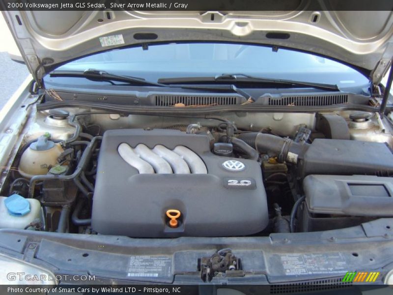 Silver Arrow Metallic / Gray 2000 Volkswagen Jetta GLS Sedan