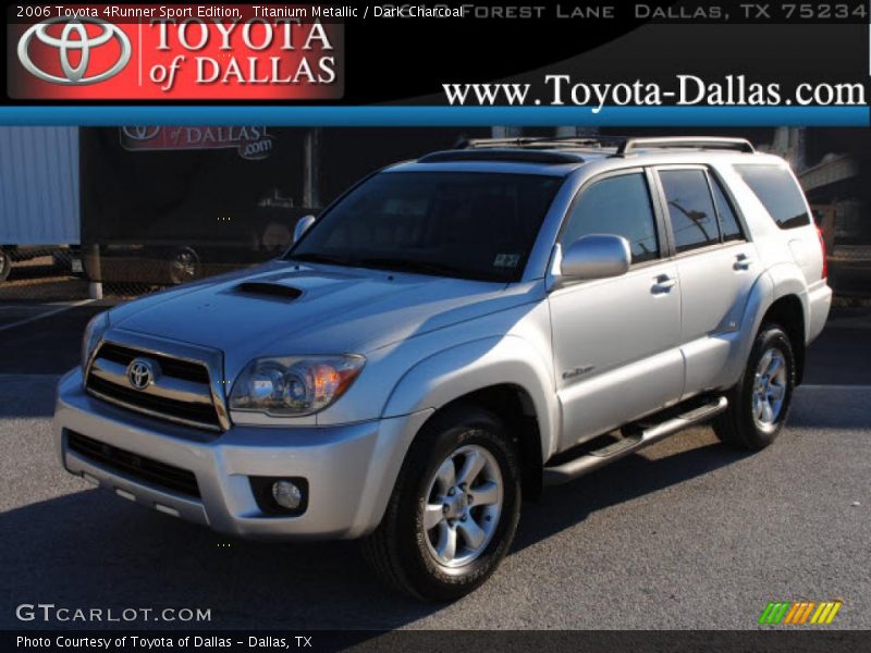 Titanium Metallic / Dark Charcoal 2006 Toyota 4Runner Sport Edition