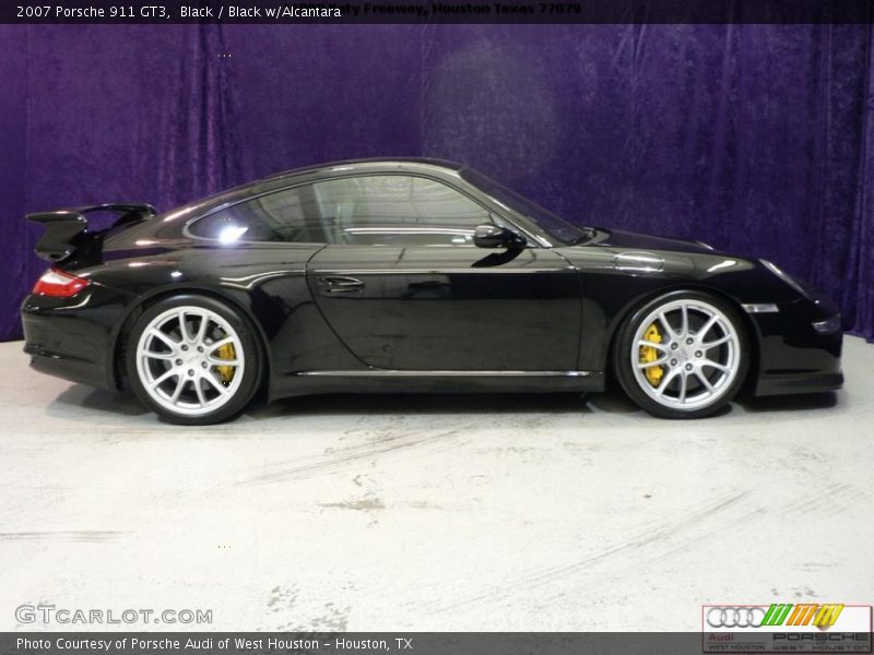 Black / Black w/Alcantara 2007 Porsche 911 GT3