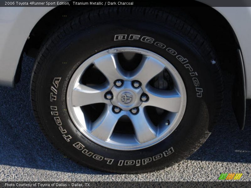 Titanium Metallic / Dark Charcoal 2006 Toyota 4Runner Sport Edition