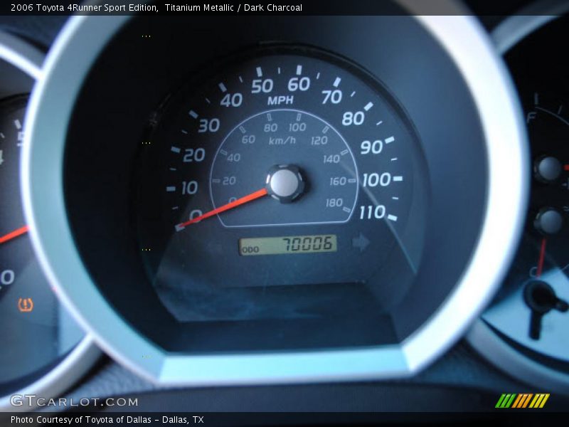 Titanium Metallic / Dark Charcoal 2006 Toyota 4Runner Sport Edition