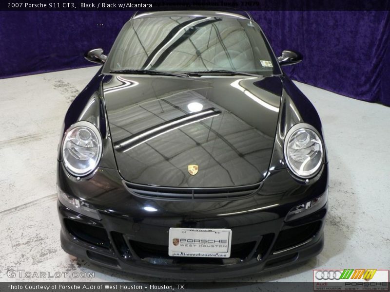 Black / Black w/Alcantara 2007 Porsche 911 GT3