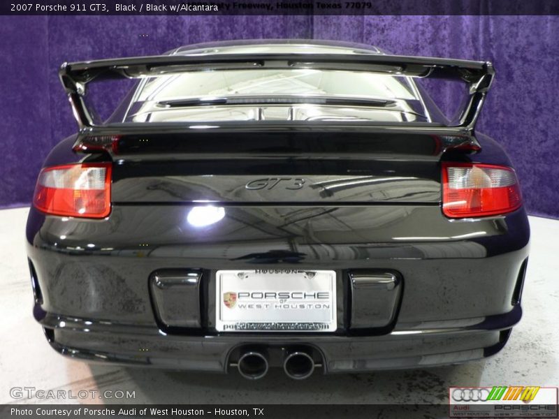 Black / Black w/Alcantara 2007 Porsche 911 GT3