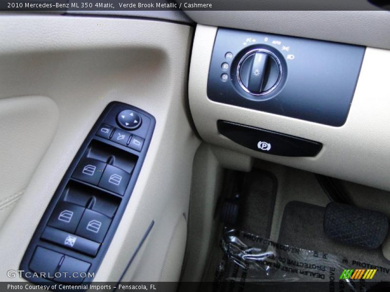 Verde Brook Metallic / Cashmere 2010 Mercedes-Benz ML 350 4Matic