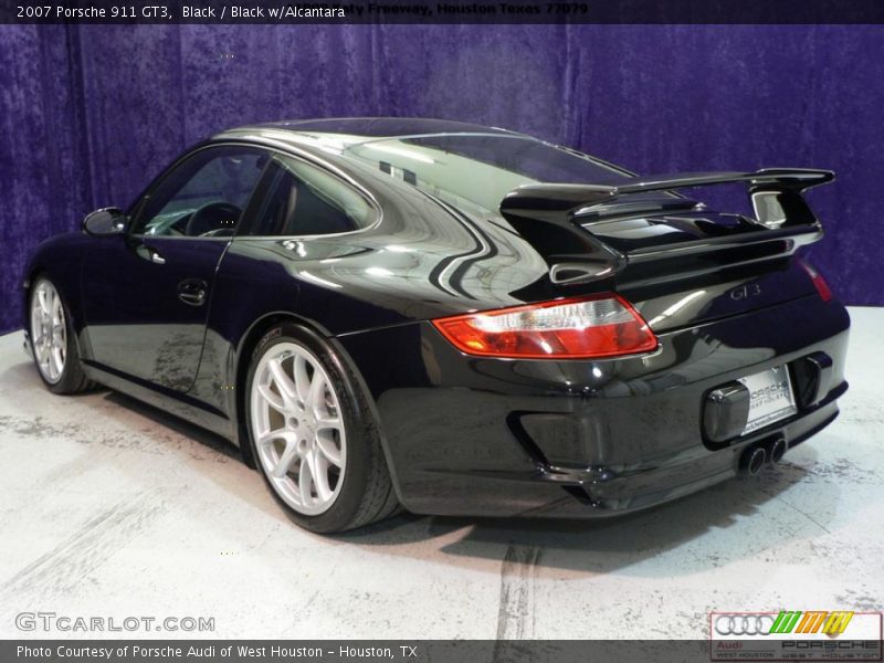 Black / Black w/Alcantara 2007 Porsche 911 GT3