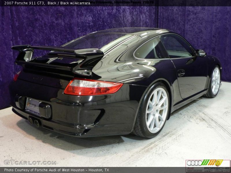 Black / Black w/Alcantara 2007 Porsche 911 GT3