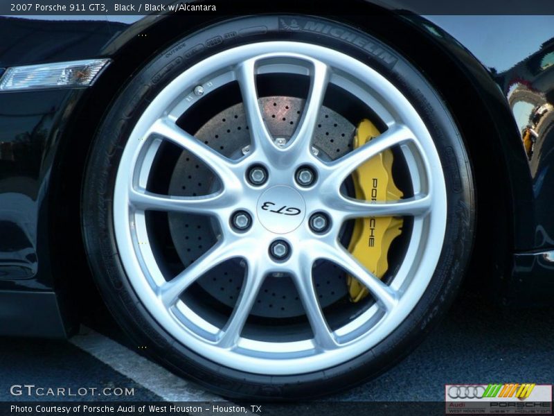 Black / Black w/Alcantara 2007 Porsche 911 GT3