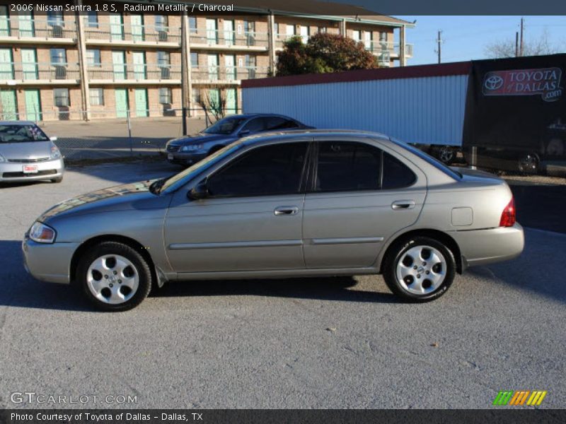 Radium Metallic / Charcoal 2006 Nissan Sentra 1.8 S