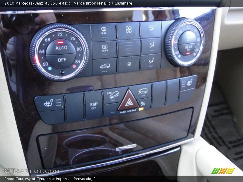 Verde Brook Metallic / Cashmere 2010 Mercedes-Benz ML 350 4Matic