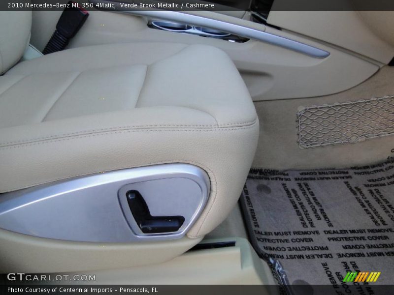 Verde Brook Metallic / Cashmere 2010 Mercedes-Benz ML 350 4Matic