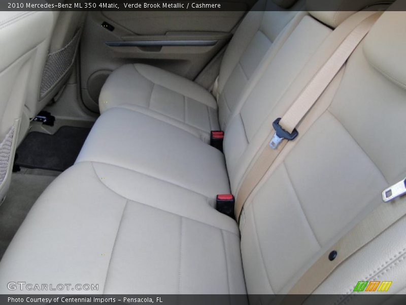 Verde Brook Metallic / Cashmere 2010 Mercedes-Benz ML 350 4Matic