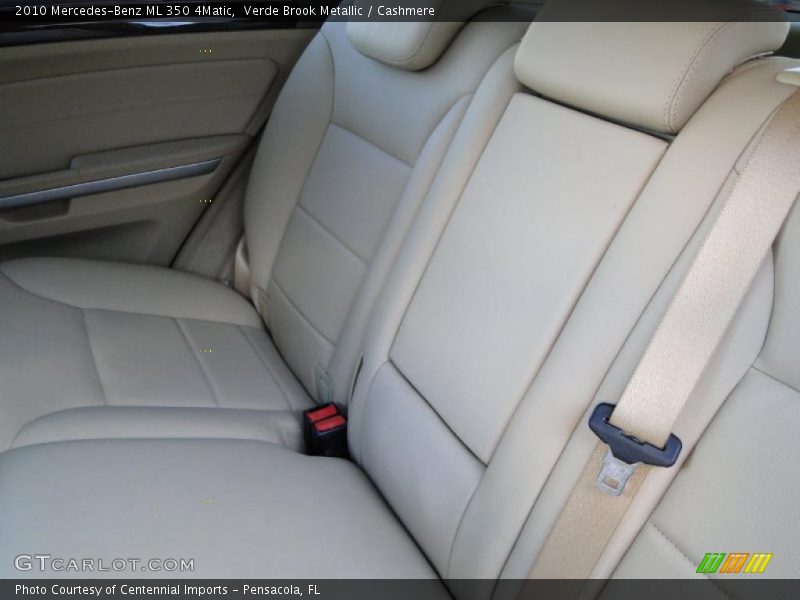 Verde Brook Metallic / Cashmere 2010 Mercedes-Benz ML 350 4Matic