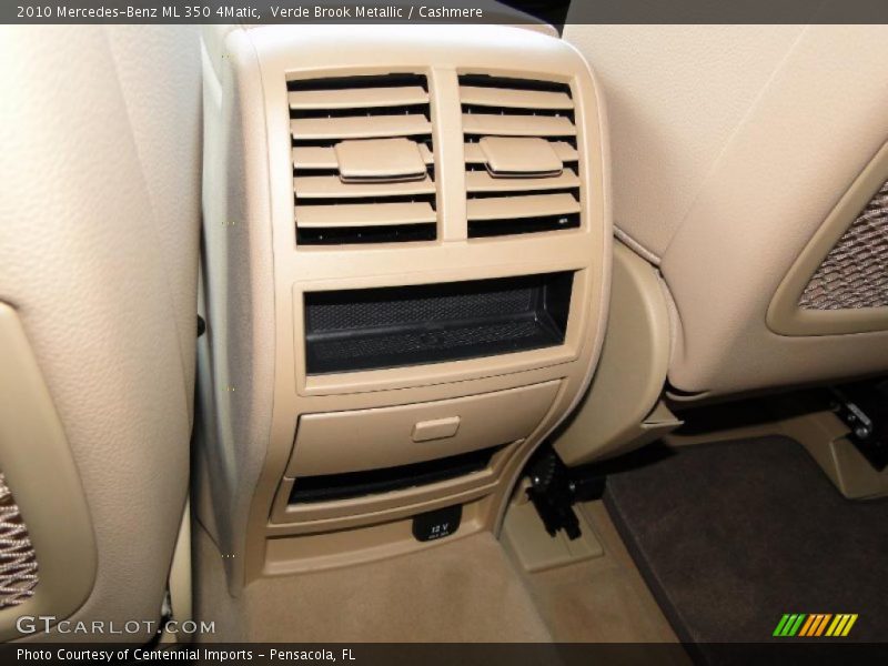 Verde Brook Metallic / Cashmere 2010 Mercedes-Benz ML 350 4Matic