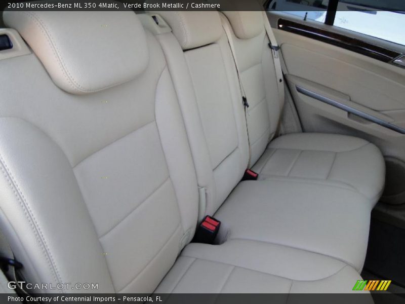 Verde Brook Metallic / Cashmere 2010 Mercedes-Benz ML 350 4Matic