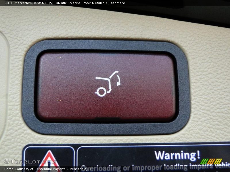 Verde Brook Metallic / Cashmere 2010 Mercedes-Benz ML 350 4Matic