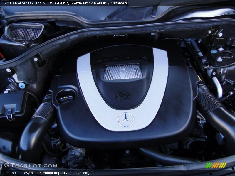 Verde Brook Metallic / Cashmere 2010 Mercedes-Benz ML 350 4Matic