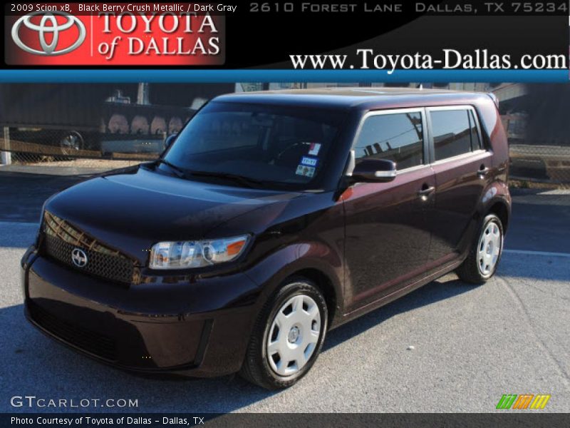 Black Berry Crush Metallic / Dark Gray 2009 Scion xB