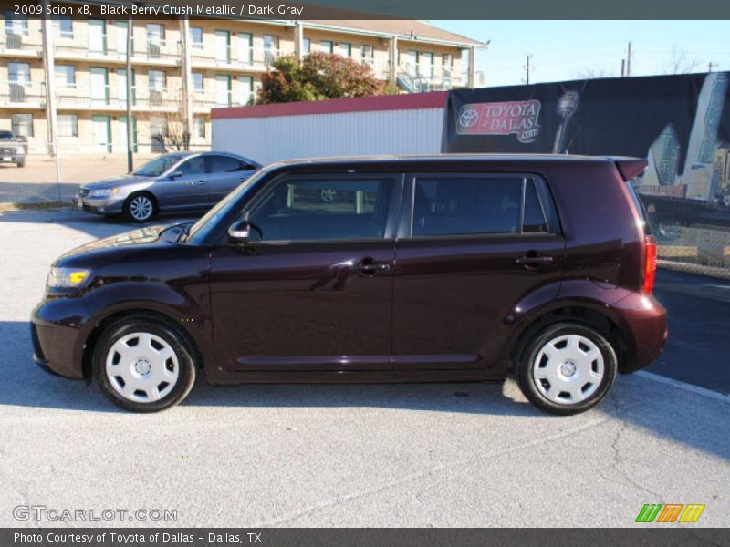 Black Berry Crush Metallic / Dark Gray 2009 Scion xB