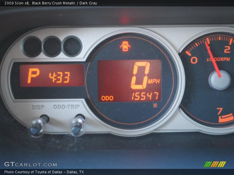 Black Berry Crush Metallic / Dark Gray 2009 Scion xB