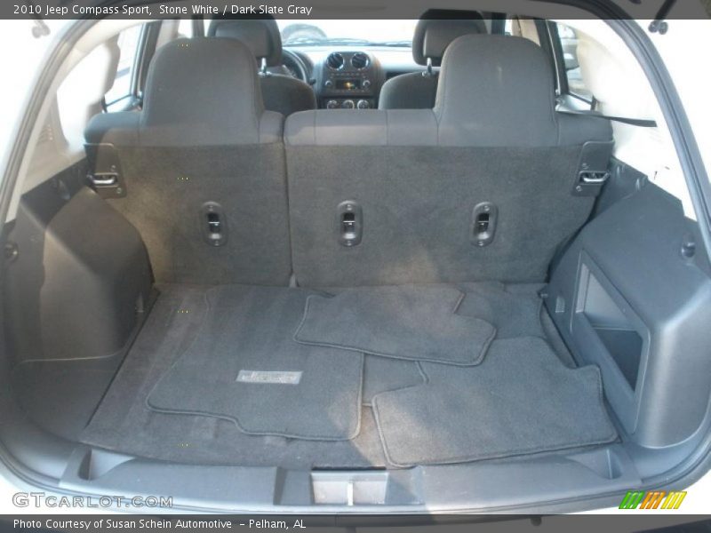 Stone White / Dark Slate Gray 2010 Jeep Compass Sport