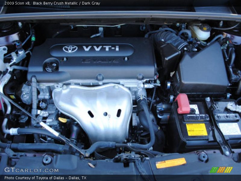 Black Berry Crush Metallic / Dark Gray 2009 Scion xB