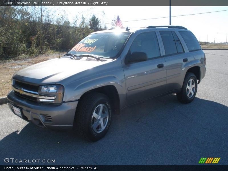 Graystone Metallic / Light Gray 2006 Chevrolet TrailBlazer LS