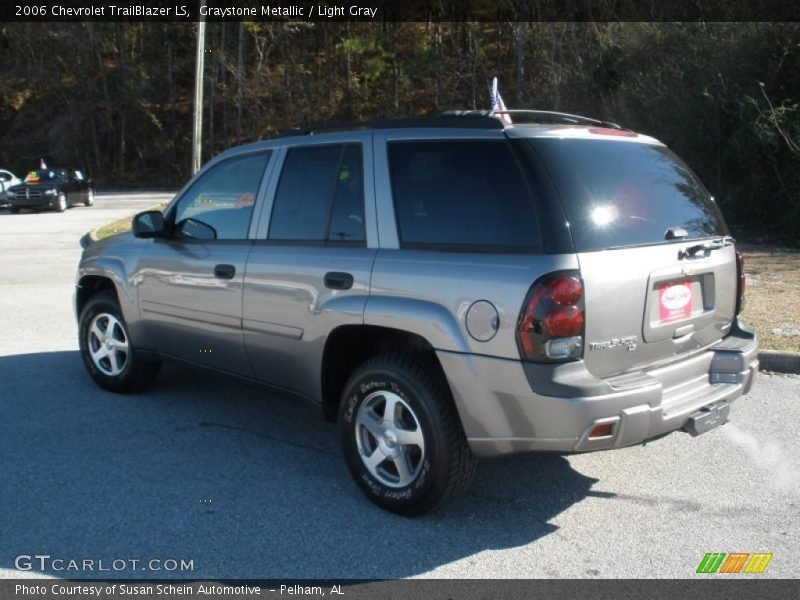 Graystone Metallic / Light Gray 2006 Chevrolet TrailBlazer LS