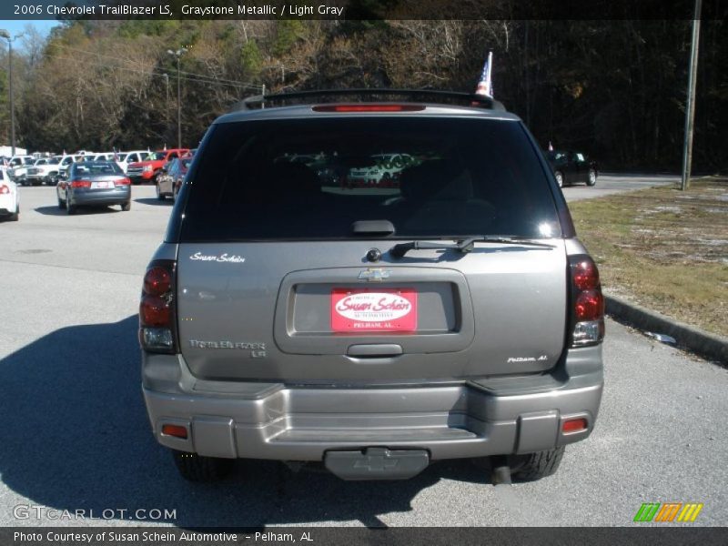 Graystone Metallic / Light Gray 2006 Chevrolet TrailBlazer LS