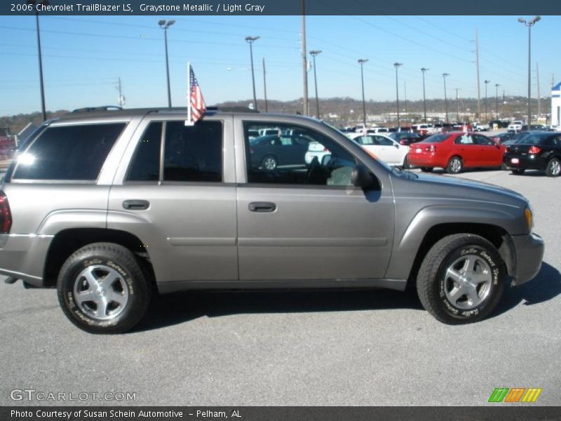 Graystone Metallic / Light Gray 2006 Chevrolet TrailBlazer LS