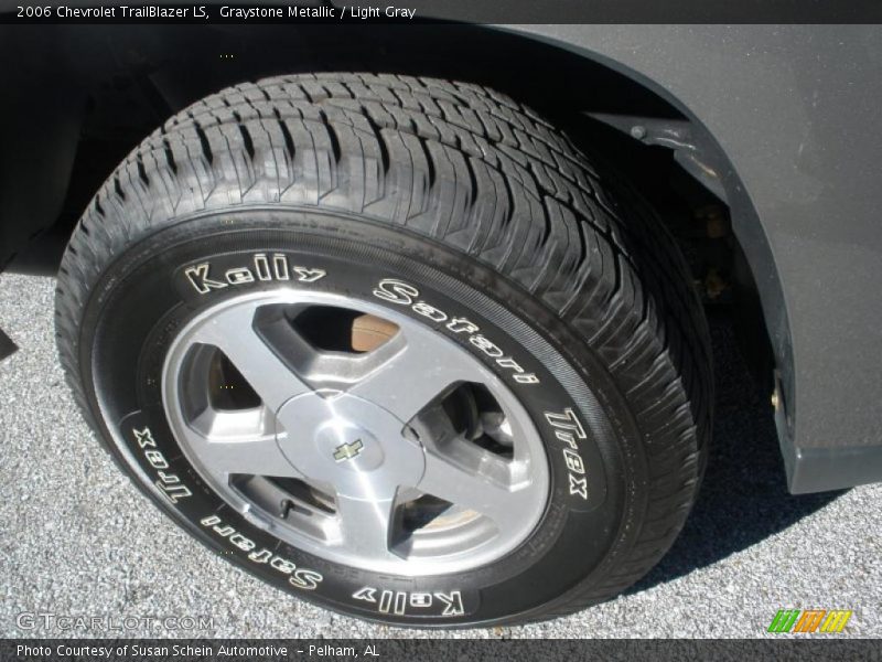 Graystone Metallic / Light Gray 2006 Chevrolet TrailBlazer LS