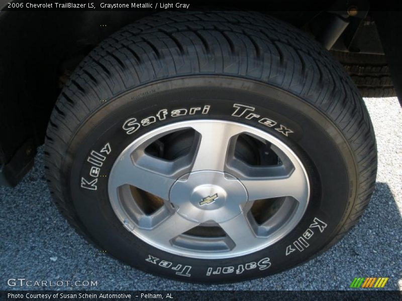 Graystone Metallic / Light Gray 2006 Chevrolet TrailBlazer LS