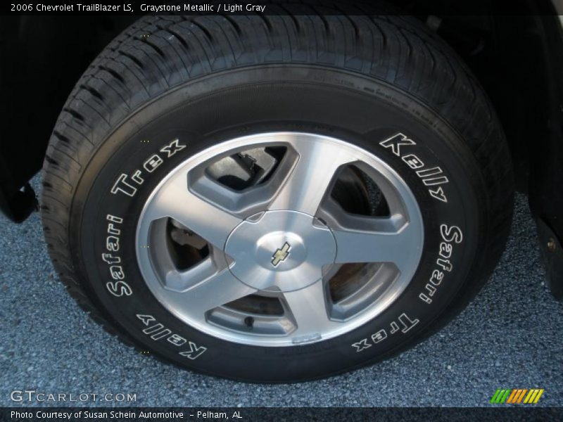 Graystone Metallic / Light Gray 2006 Chevrolet TrailBlazer LS