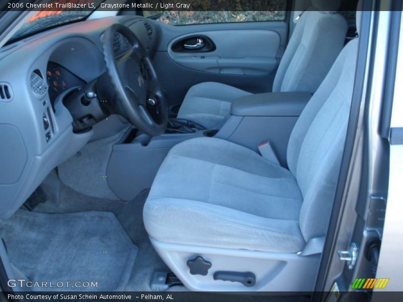 Graystone Metallic / Light Gray 2006 Chevrolet TrailBlazer LS