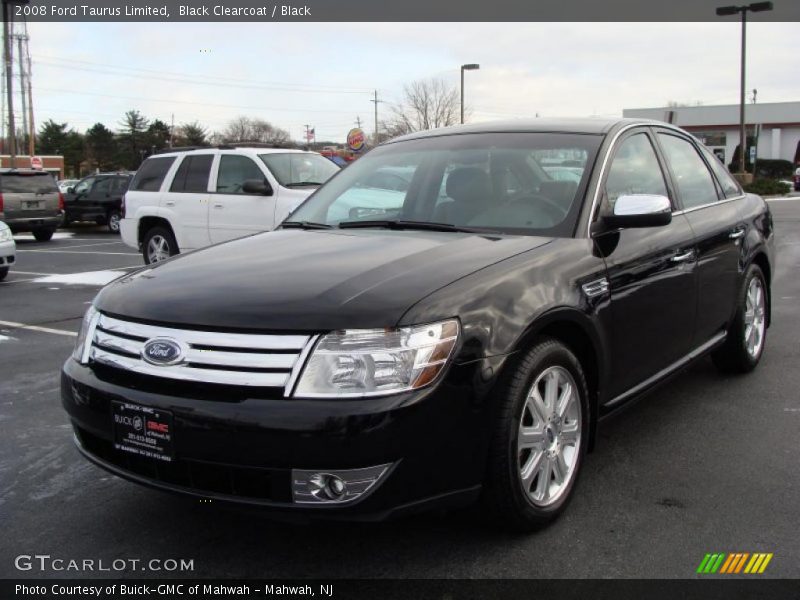 Black Clearcoat / Black 2008 Ford Taurus Limited