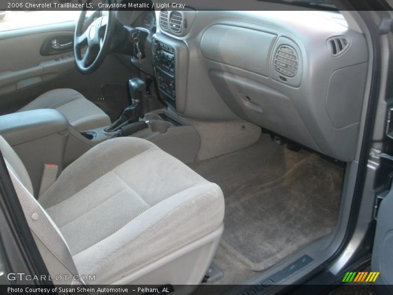 Graystone Metallic / Light Gray 2006 Chevrolet TrailBlazer LS