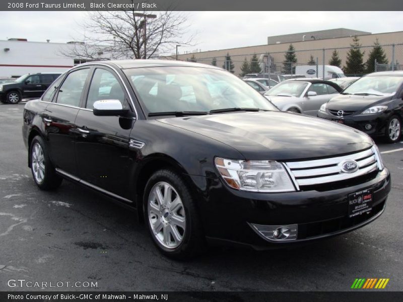 Black Clearcoat / Black 2008 Ford Taurus Limited