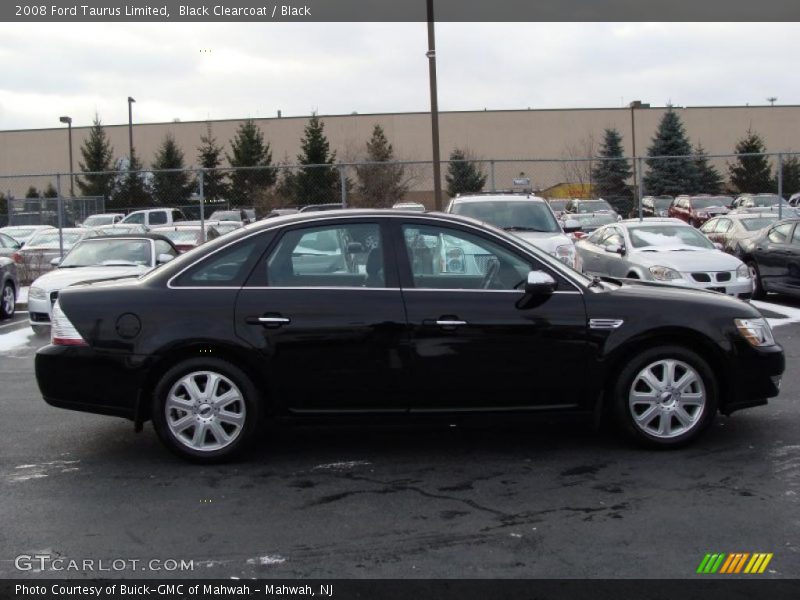 Black Clearcoat / Black 2008 Ford Taurus Limited