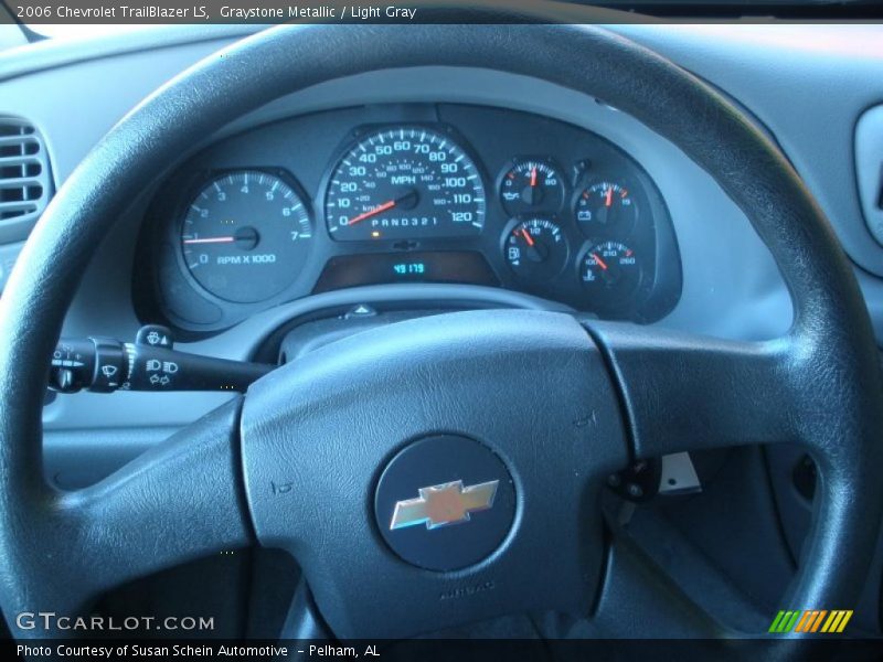 Graystone Metallic / Light Gray 2006 Chevrolet TrailBlazer LS
