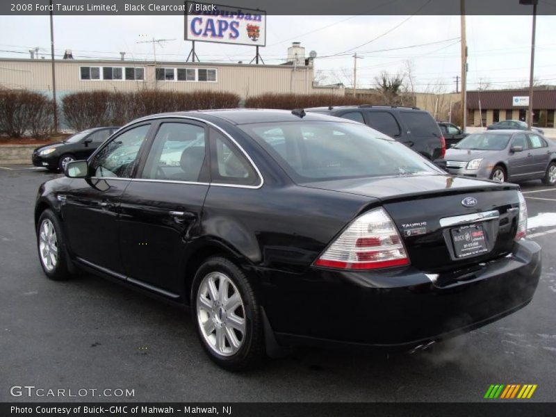 Black Clearcoat / Black 2008 Ford Taurus Limited