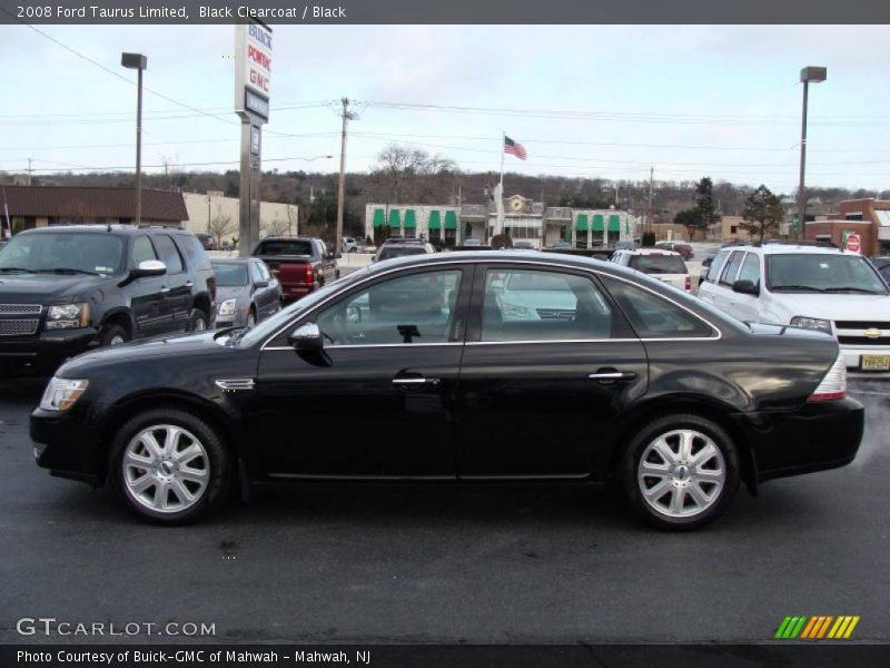 Black Clearcoat / Black 2008 Ford Taurus Limited