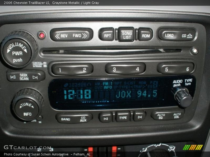 Graystone Metallic / Light Gray 2006 Chevrolet TrailBlazer LS