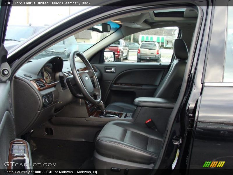 Black Clearcoat / Black 2008 Ford Taurus Limited