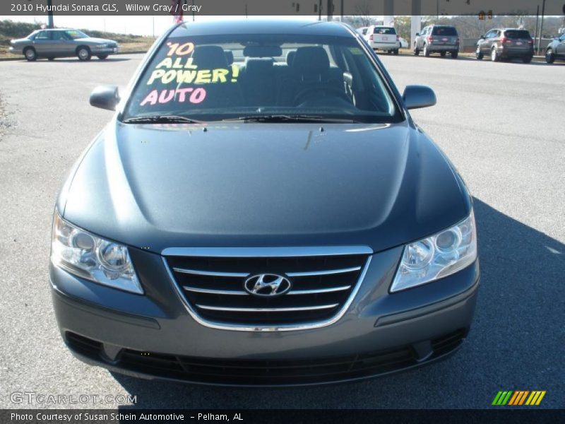 Willow Gray / Gray 2010 Hyundai Sonata GLS