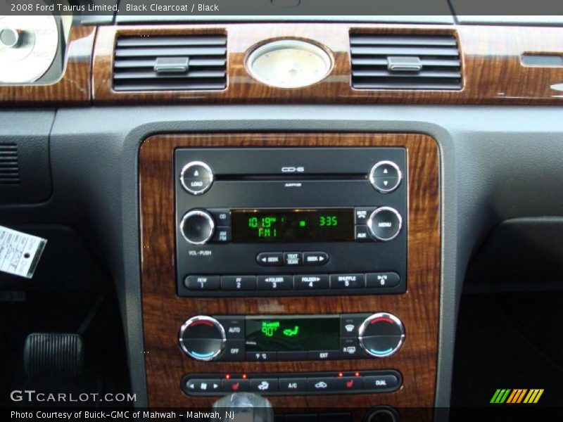 Black Clearcoat / Black 2008 Ford Taurus Limited