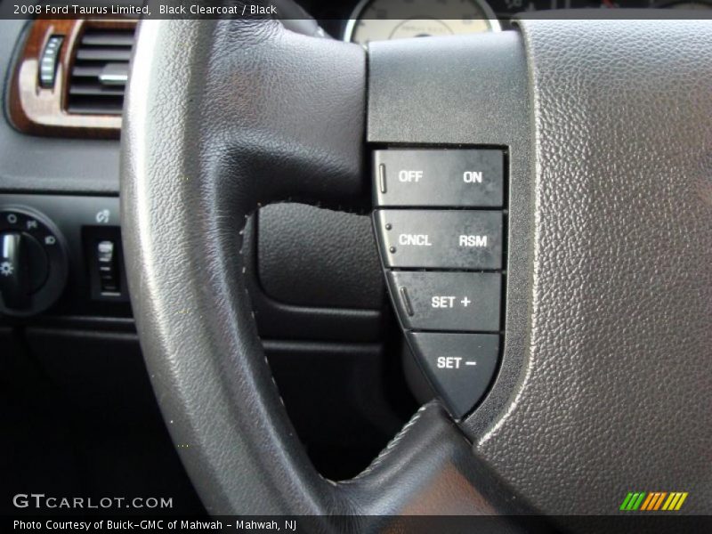 Black Clearcoat / Black 2008 Ford Taurus Limited